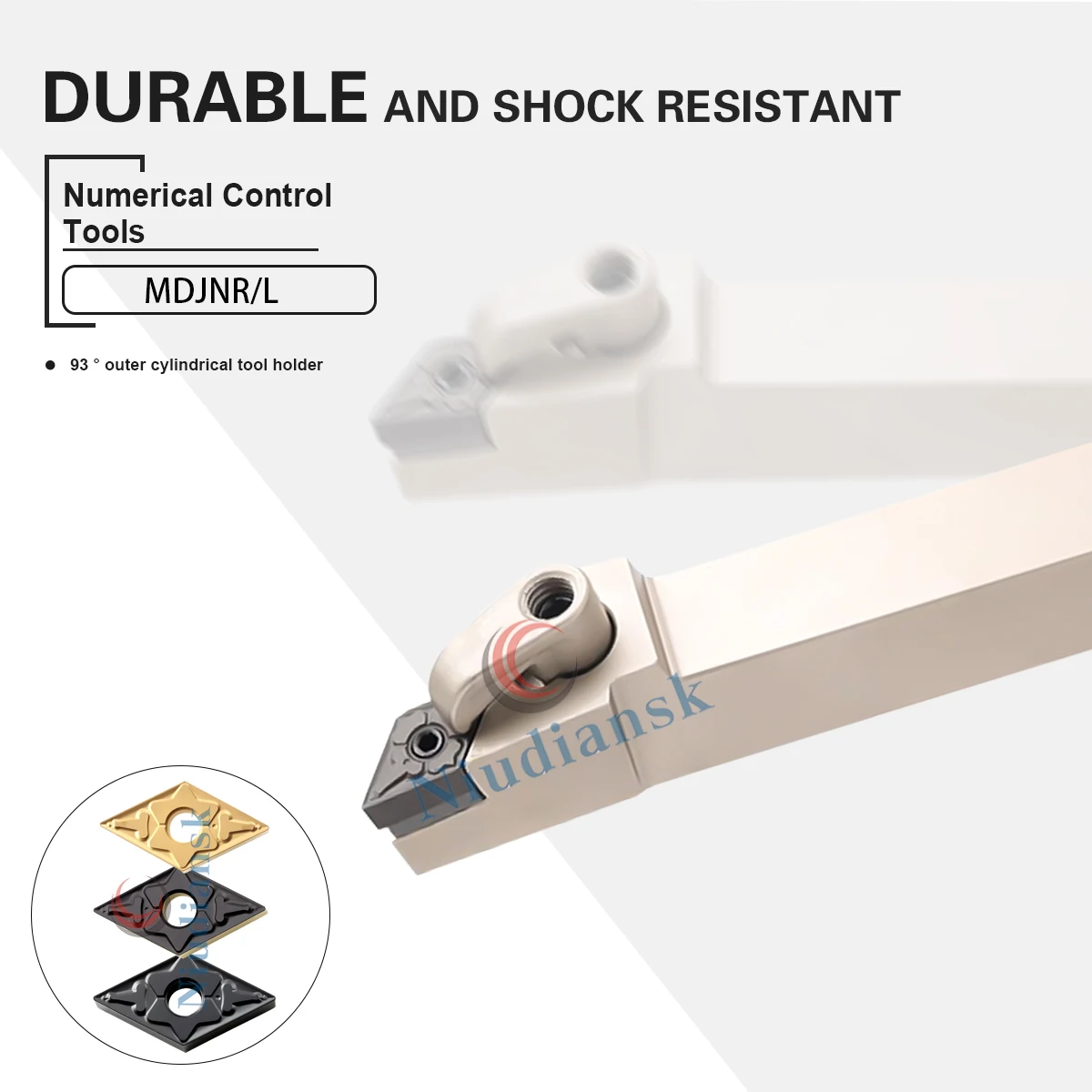 

MDJNR/L1616H11/2020K11/2020K15 Внешний токарный держатель инструмента с ЧПУ DNMG150404/08-TM LF9018 9218 LF9118 Внешние круговые токарные пластины