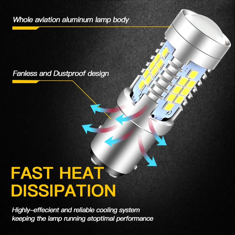 2Pcs 30SMD White 11…