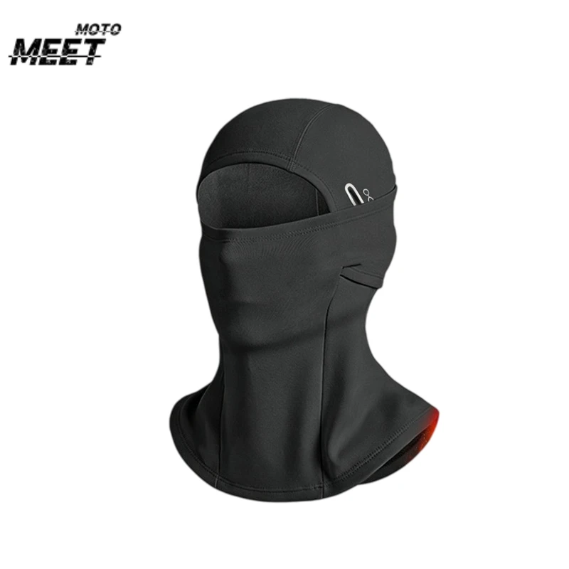 Cold Weather Fleece Balaclava Thermal Full Face Mask, Wind‑Resistant Neck Scarf Hat for Motorcycle Ski Cycling Outdoor