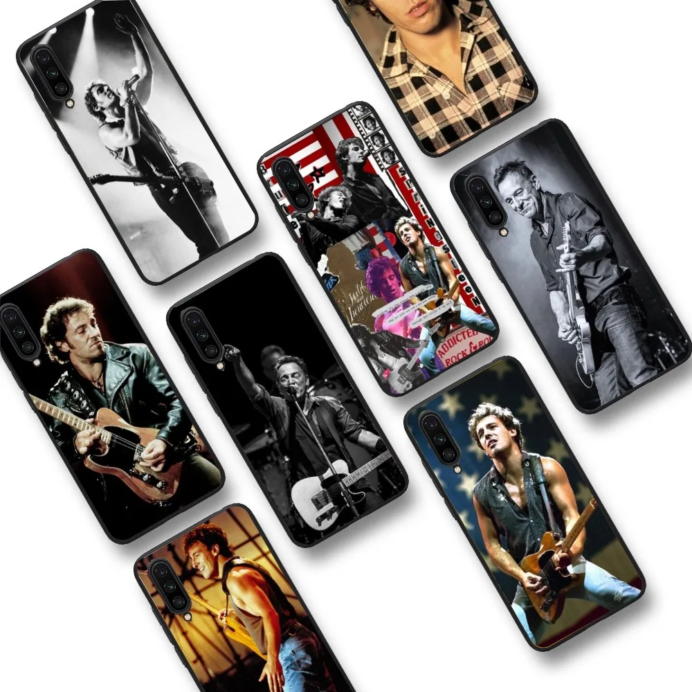 Bruce Springsteen Guitar Phone Case For Xiaomi Mi 5X 8 9 10 11 12 Lite Pro 10T PocoX3pro PocoM3 Note 10 Pro Lite