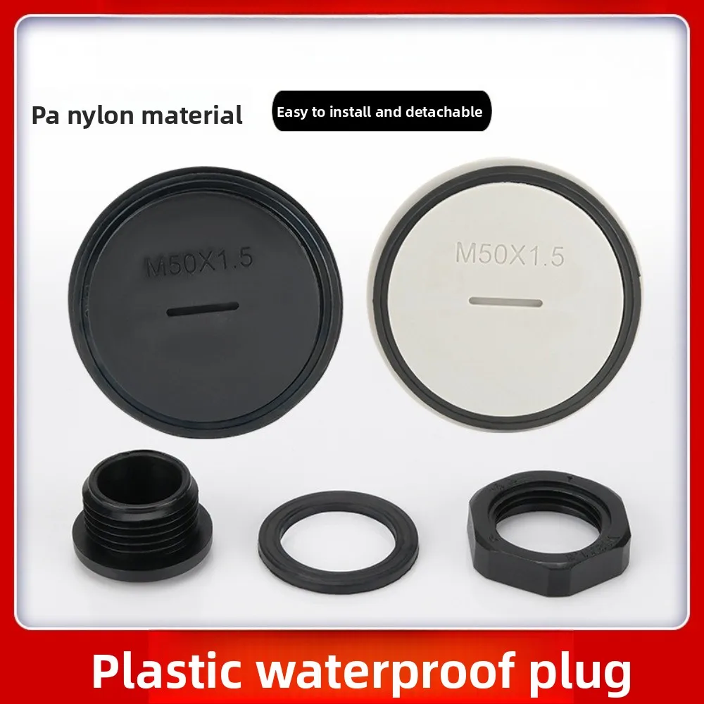 M12-PG63 plastic nylon cable screw gland thread cord grip waterproof ip68 cable joint connector