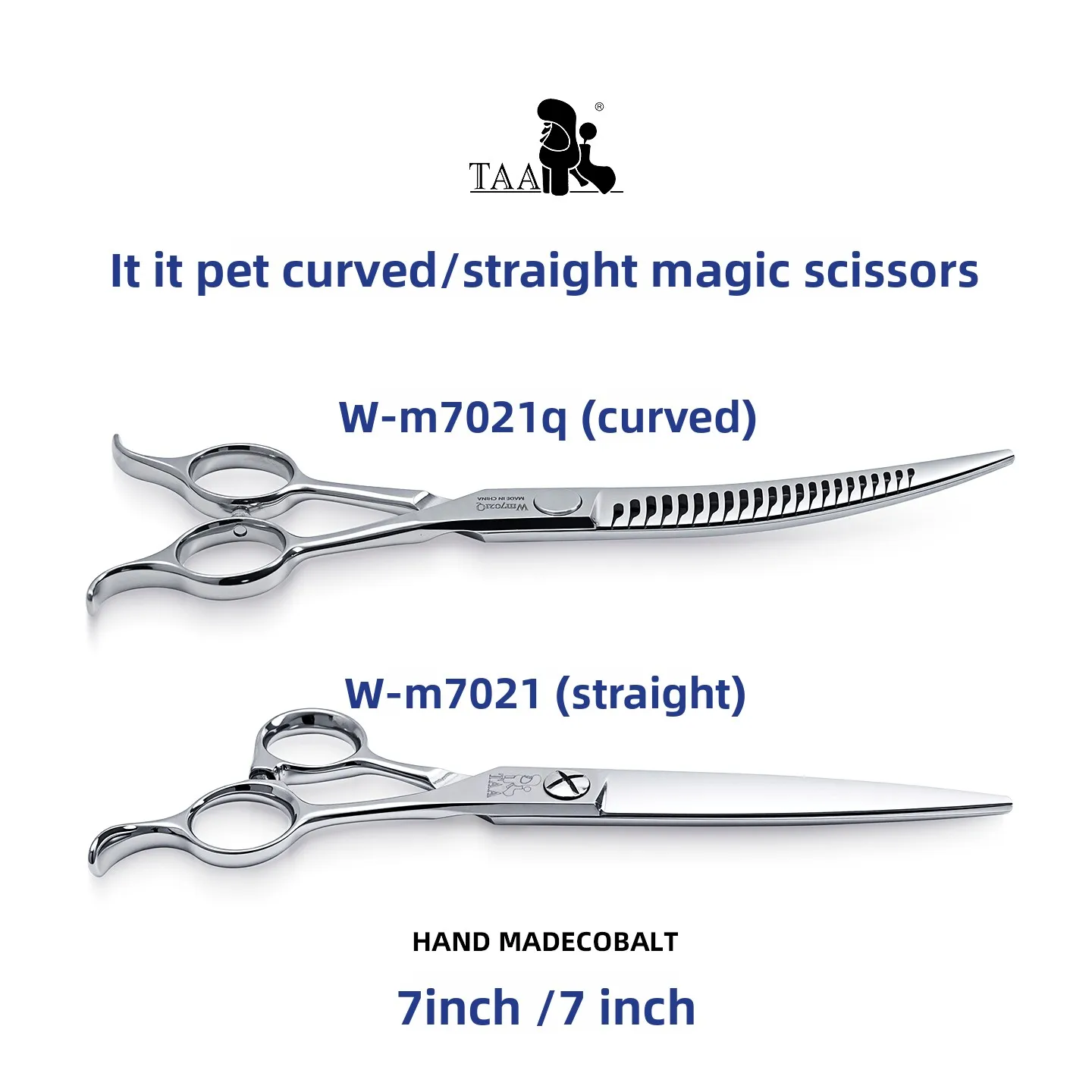 

Машинка для стрижки Tata TAA 7.5 дюймов, серия Nice, модели Wm7021Q/Wm7021, Magic Clipper, для груминга собак и кошек (Тедди)