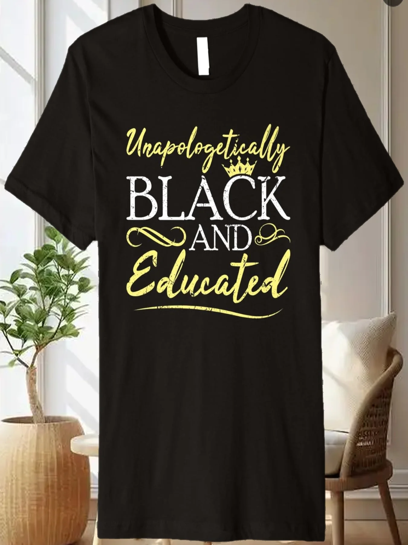 

Футболка Unapologeticall Black Educated Black History Month Melanin Premium