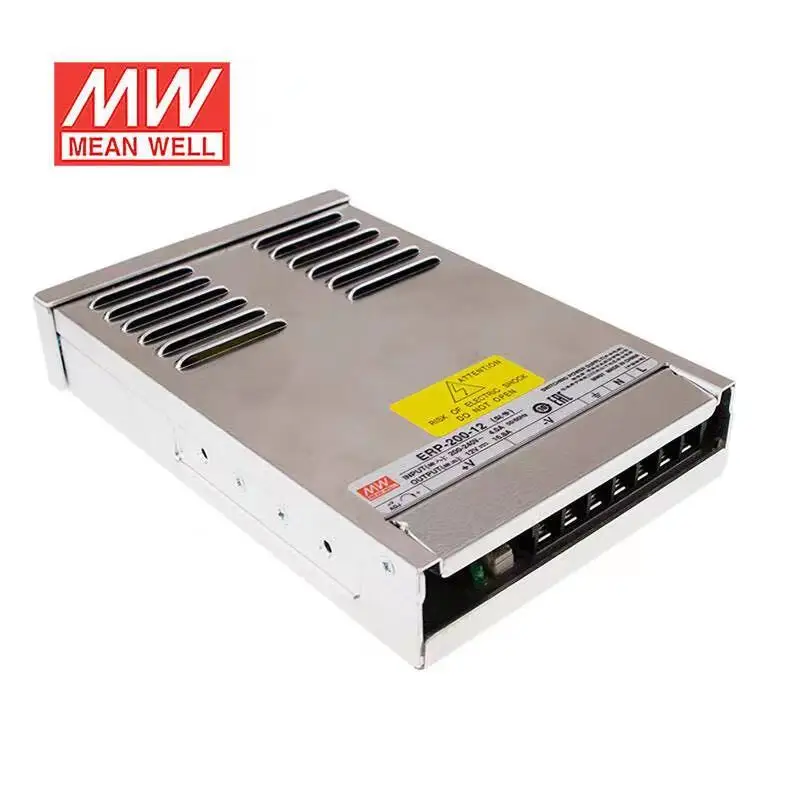 

Tai Wan MeanWell ERP-200-12 12V 16.8A 200W Single Output Switching Power Supply LED lighting Channel letters display Driver