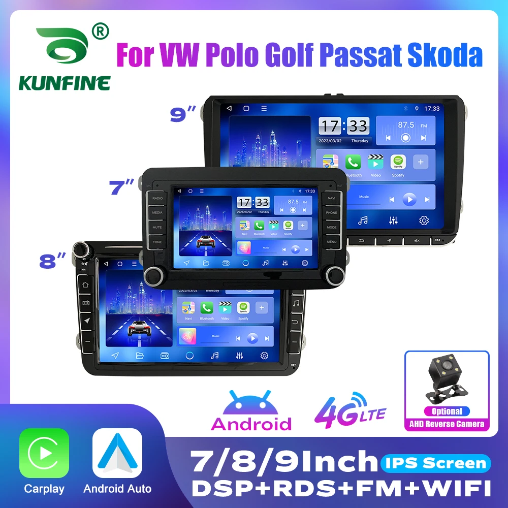 

7/8/9 Inch 2Din Android Octa Core Car Radio Stereo For VW Polo Golf Passat Skoda Car Multimedia DVD Player GPS RDS DSP Carplay