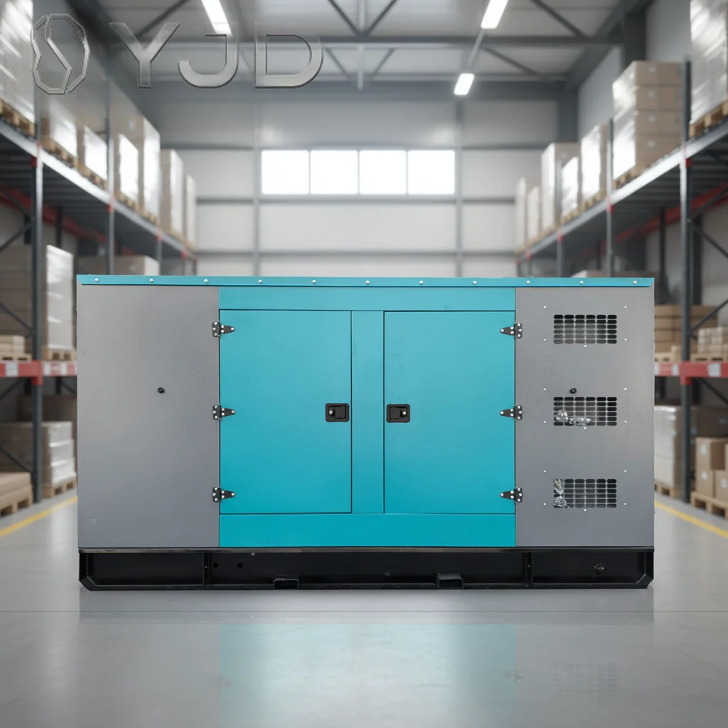 High Quality Silent Diesel Generator 75kW Rated Power AC Single Phase Output for Industrial & Household Use with Trailer Type
