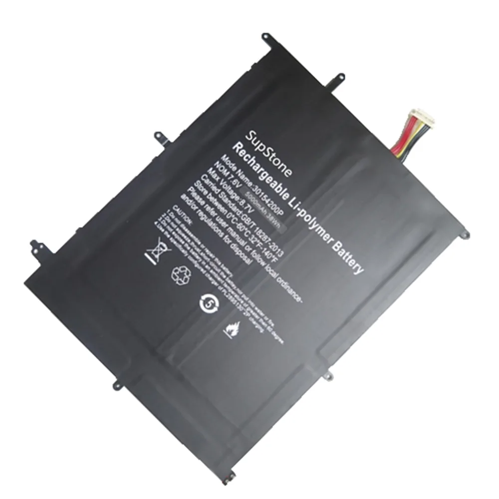 Imagem -03 - Bateria do Portátil de 7.6v 38wh 30154200p Hw3487265 31152200p para Bben N14w Th140a Ak14 para Teclast f6 Pro f7 Plus Th133c-mc