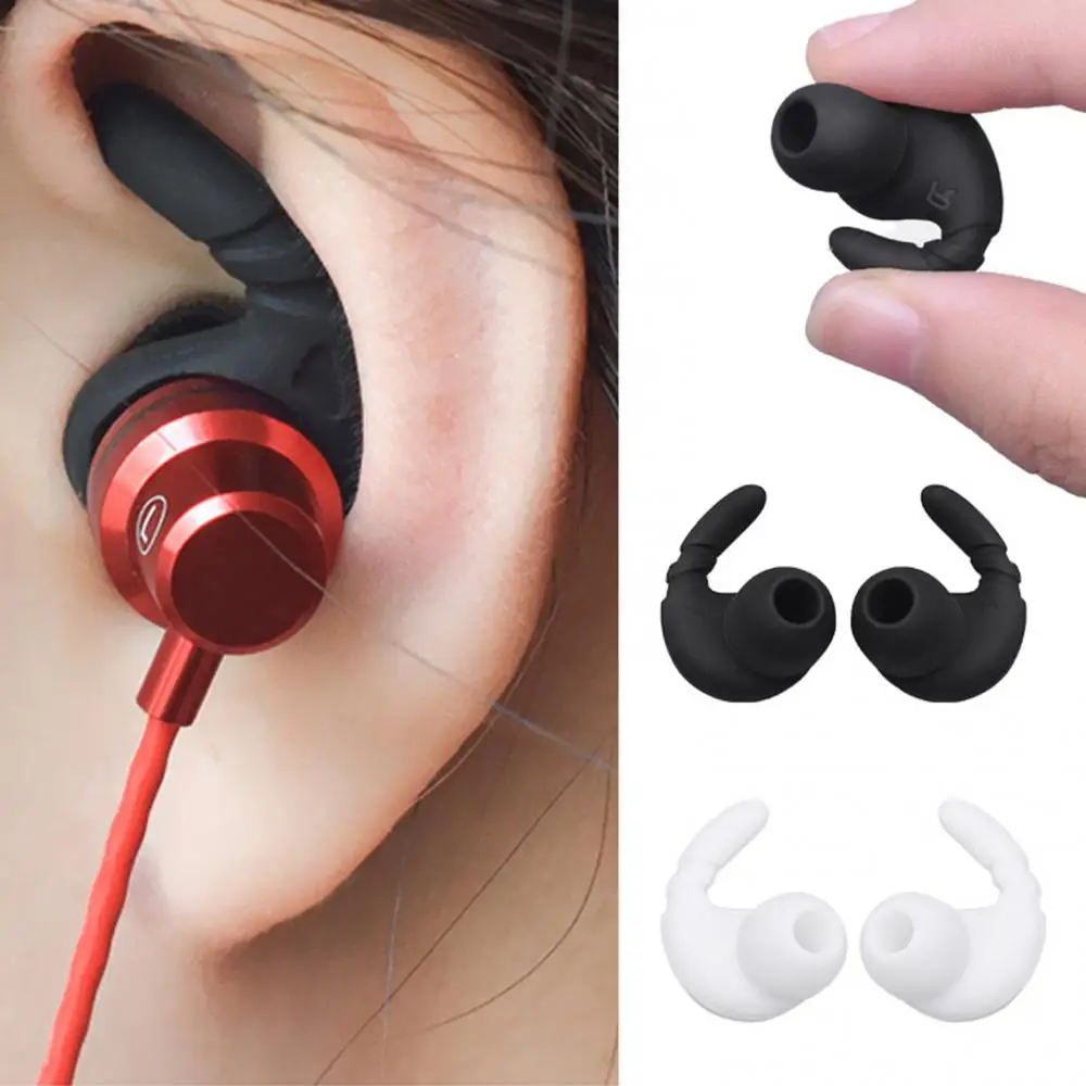 Replacement Earphone Headset Cover 2Pcs Silicone Earbud In-ear Ear Hook for JBL Headset