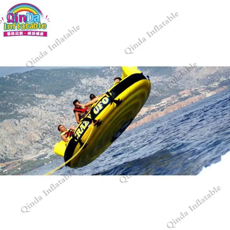 

Water Ski Tube Flying Sofa,Inflatable Water Ski Tube Crazy UFO Inflatable Crazy Water Game,Crazy UFO