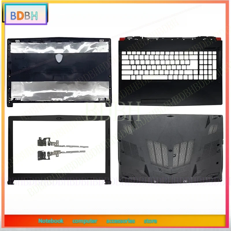 New For GL63 8RC 8RD 8RE 8SD 8SE 9SC 9RD MS-16P4 16P5 16P6 Laptop Shell LCD Top cover/Back Cover/Front Bezel/Hinges/Bottom Case