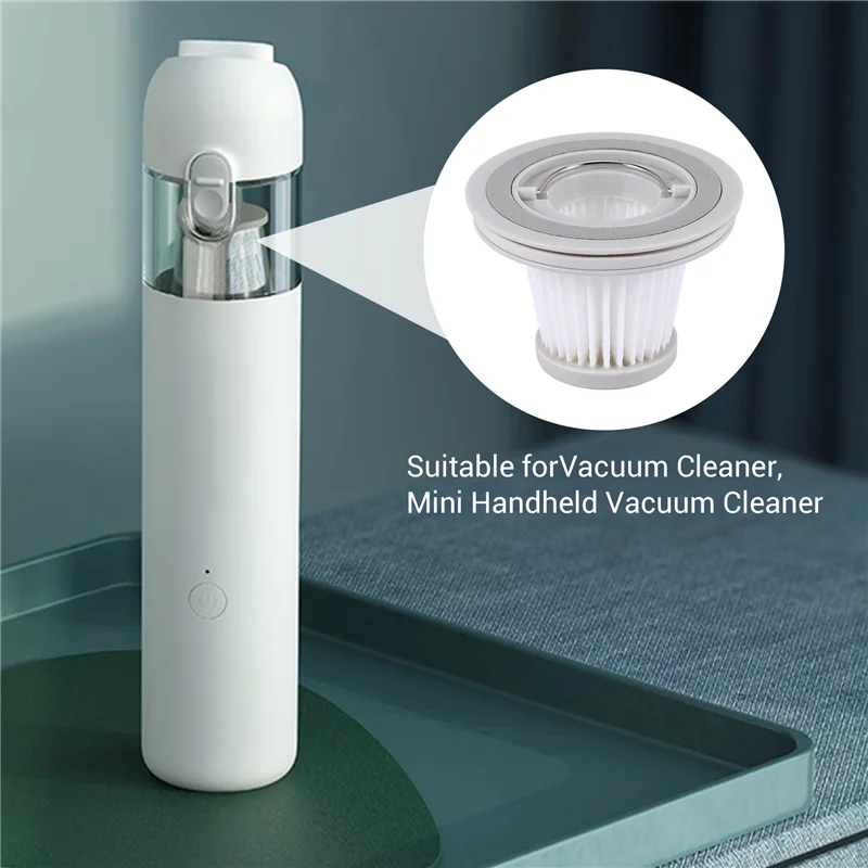ABKR-Anwor فلتر HEPA لشاومي مكنسة كهربائية صغيرة محمولة باليد مكنسة كهربائية فلتر Hepa للمكنسة الكهربائية Xiaomi Mijia المحمولة