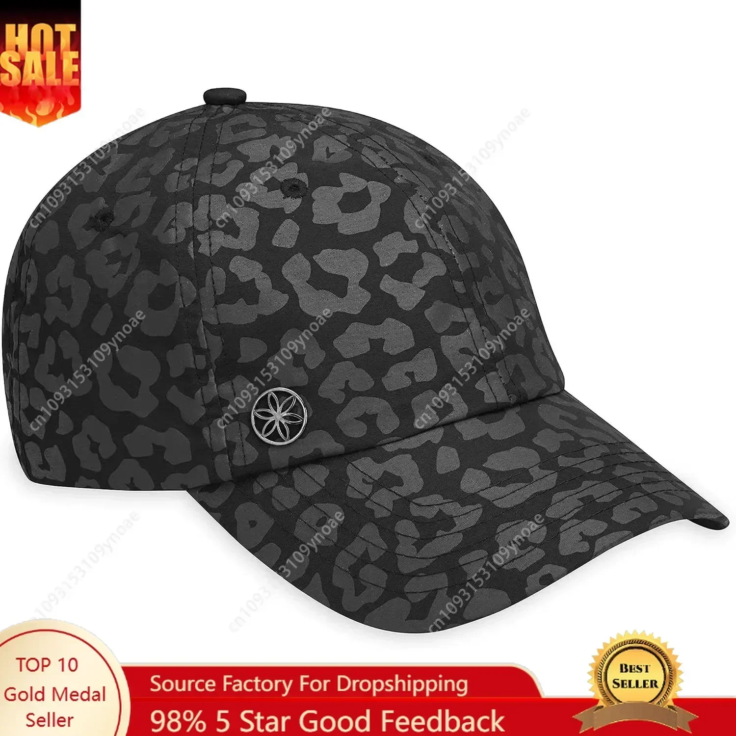 Gorra de Béisbol Gaiam Classic Fitness, Bordada, de Algodón, para Hombre y Mujer, Gorra Trucker, para Actividades al Aire Libre, Gorras de Papá, Unisex, Ajustable