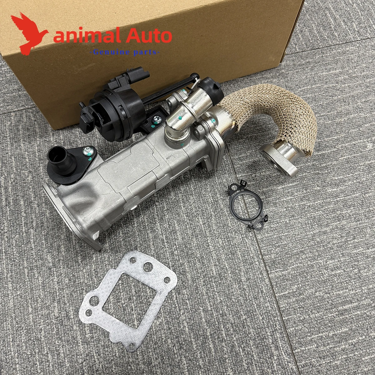 LR057662 EGR Cooler for Freelander 2 Evoque Discovery Sport 2.2D Exhaust Gas Recirculation Valve Cooler KIT C2S52516