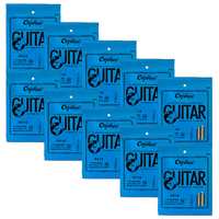 10 Set Orphee RX Series Electric Guitar Strings Super Light RX15 RX17 RX19 9-42 10-46 11-50 Professional Hexagonal Carbon Steel