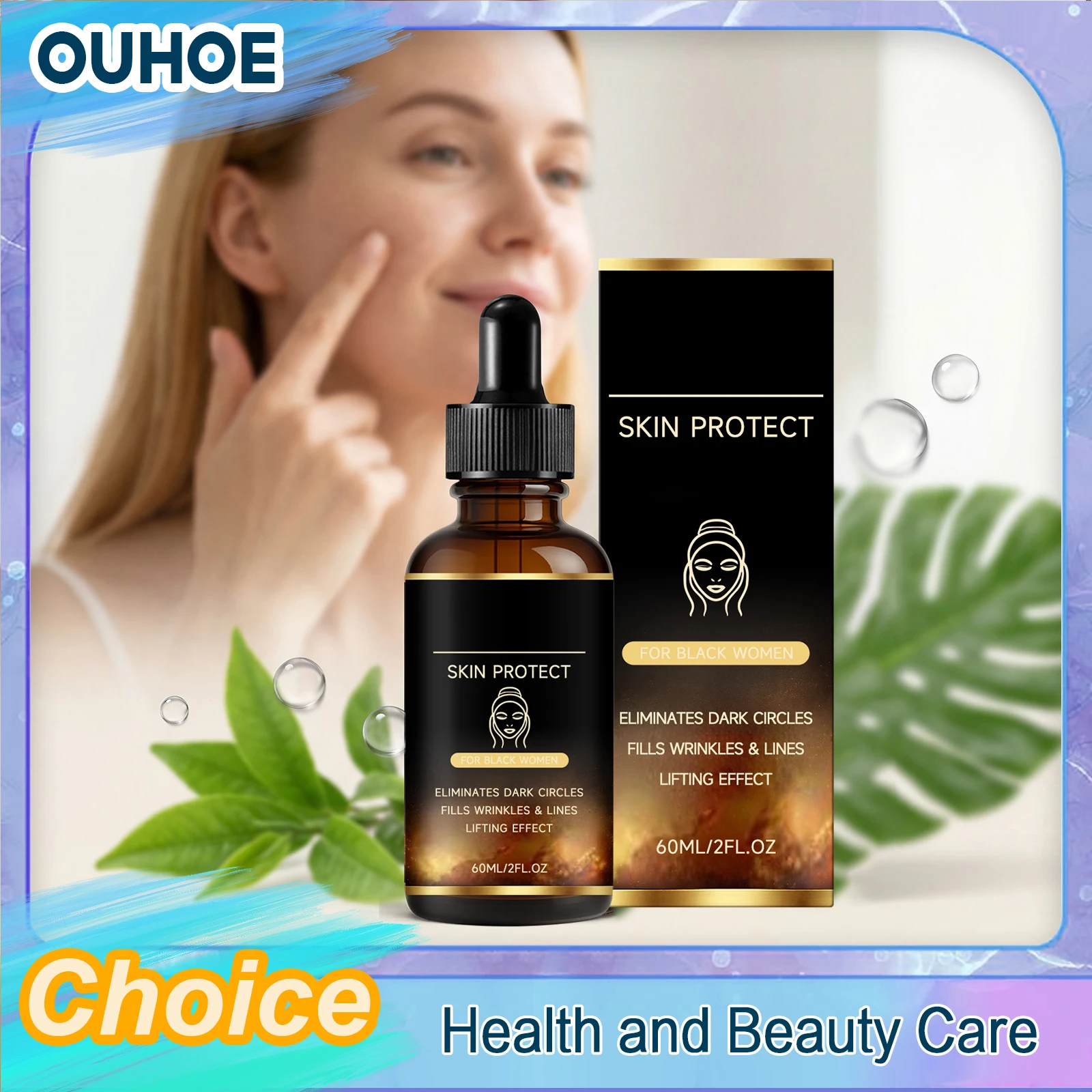Tightening Face Serum Lift Firm Remove Wrinkles Dark Circle Fading Lines Shrink Pores Repair Hydration Nourish Smoothing Essence