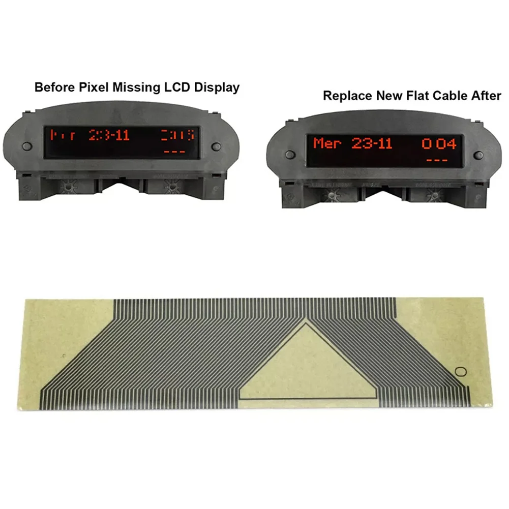 Compatible Pixel Repair Flat Wire Cable for Jaeger For 206 Information Display Board Features Strong Material Design