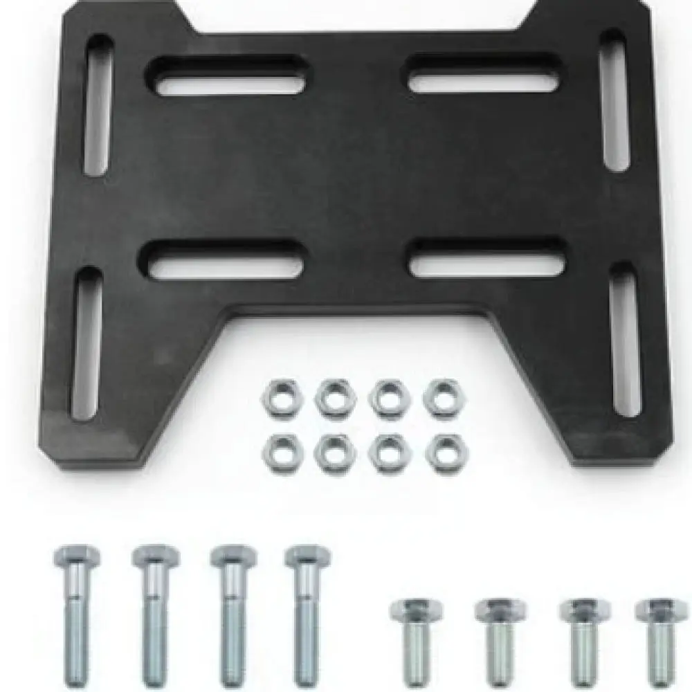 Aluminum Alloy Engine Mount Adapter Plate For Go Kart Off Road Vehicle Adjustable Motor Holder Fixation System