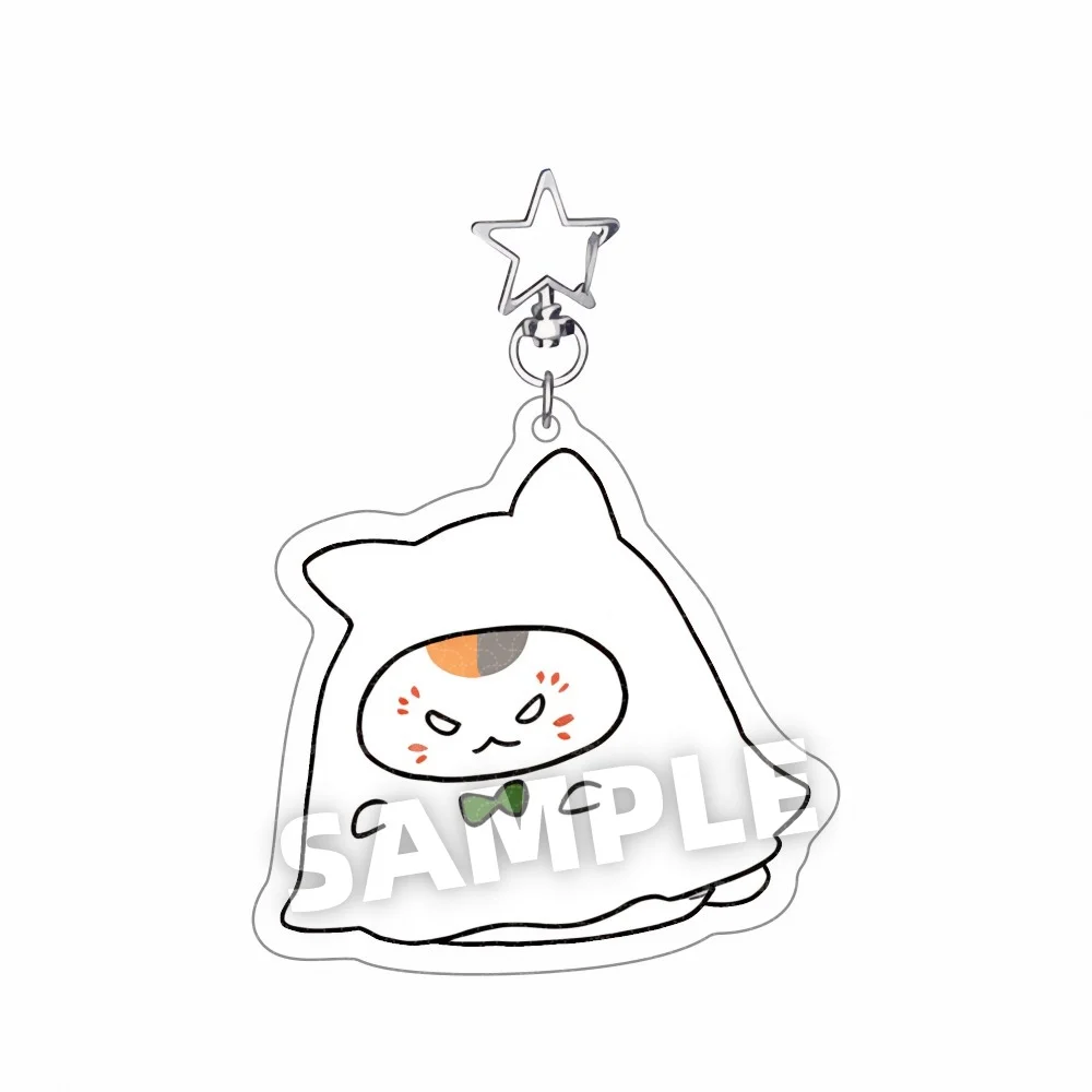 Natsume's Book of Friends Natsume Takashi Nyanko Sensei Taki Tooru Natori Shuuichi Tanuma Kaname Halloween Acrylic Keychain