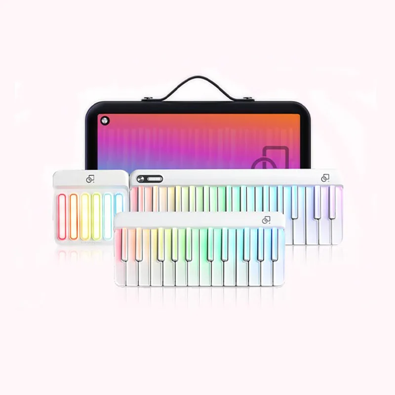 

PopuPiano Smart Portable Piano Smart Portable Piano MIDI Controller Smart LED Keyboard Powerful Chord Pad