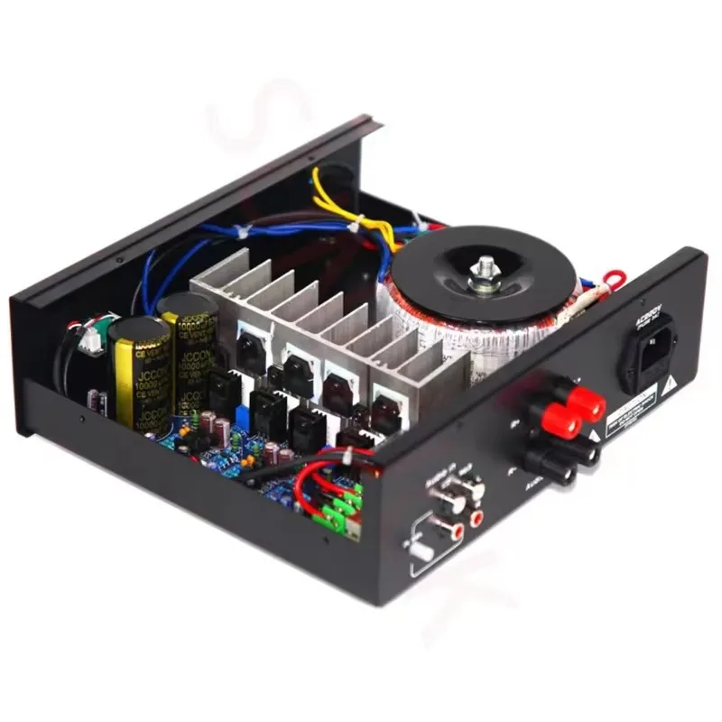 S032 Power Amplifier HiFi All  discrete Components Merging Machine Name Machine Circuit 2.0 Channel  Power Amplifier Audio