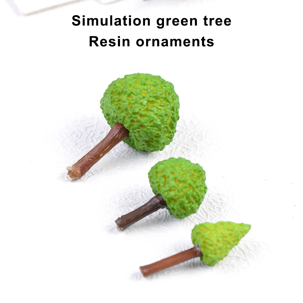 Moss Micro Landscape Room Decor Mossy Hills Trees Easy Installment