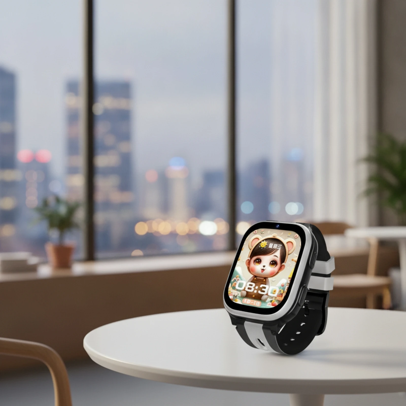 Kids Smart Watch Visual Call Calling Childrens Watch Phone Smartwatch Location Tracking Positioning Wearable Touchscreen view 2