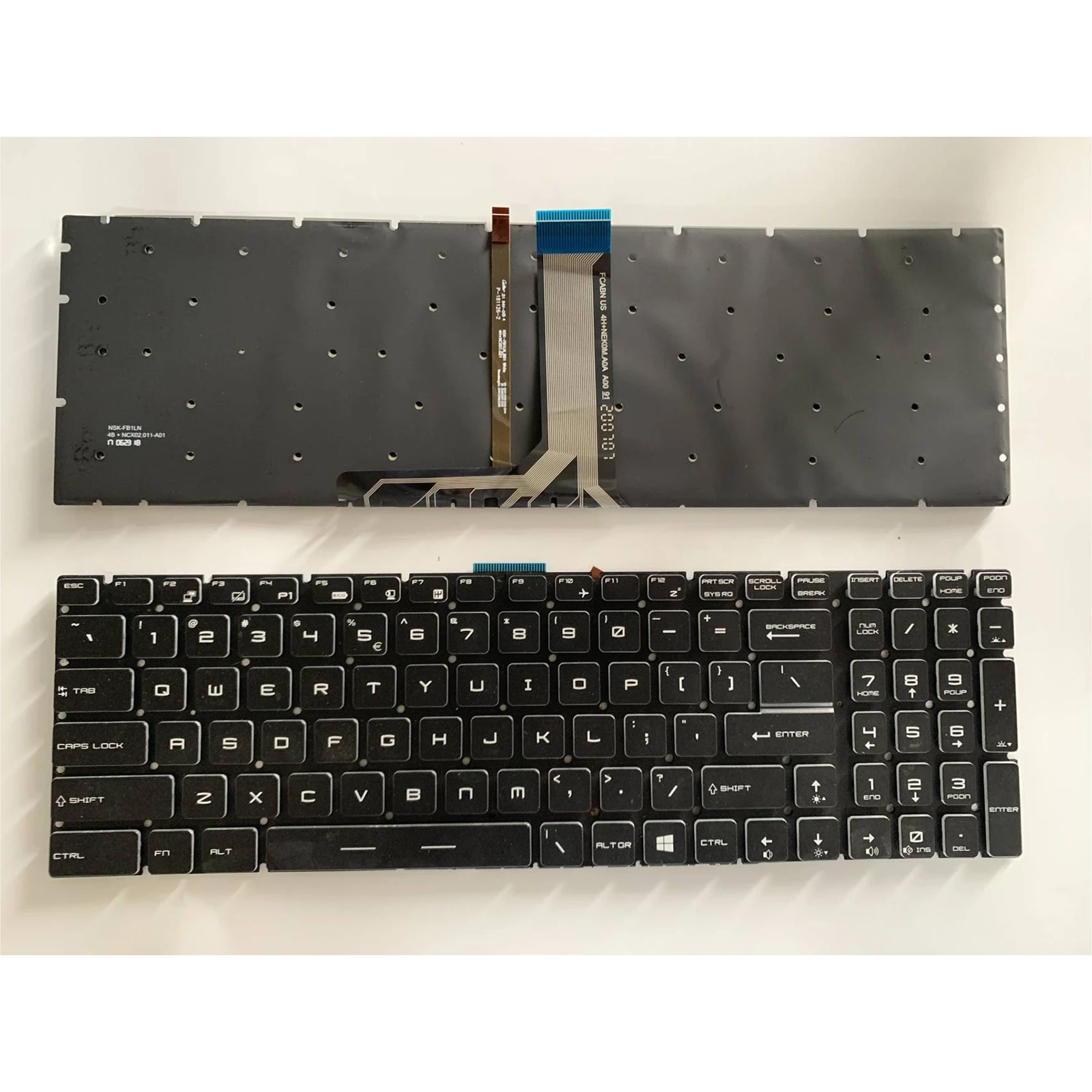 

Laptop keyboard US Layout for MSI GS60 GS70 GE62 GE72 GT72 MS-16J1 MS-16J2 MS-1781