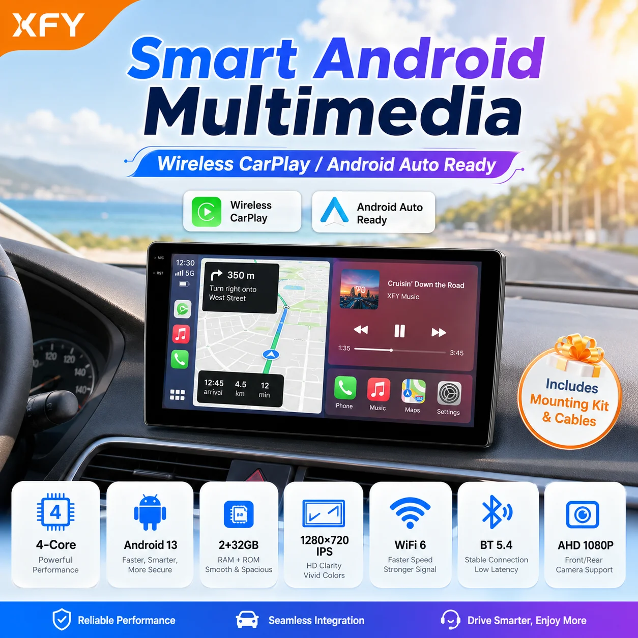 XFY 2Din Universa 9/10