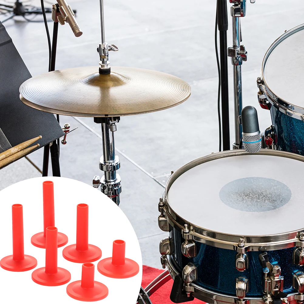 

9pcs Drum Cymbal Sleeves Durable Plastic Accessories 6 2cm 5cm 2 8cm Compatible Most Kits St s Long Life Anti Rust