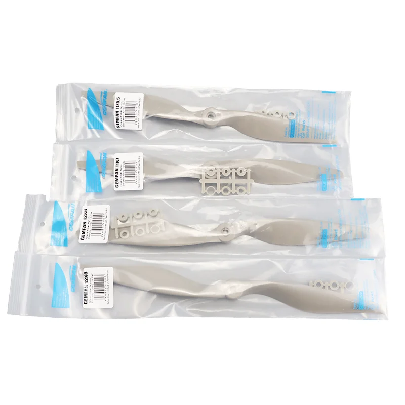 New Nylon Propeller  Gemfan Apc 5x5/6x4/7x5/8x4/8x6/9x6/10x5/10x7/11x5.5/12x6/13x6.5/14x7/16x8/17x10 for RC Model Plane Expand