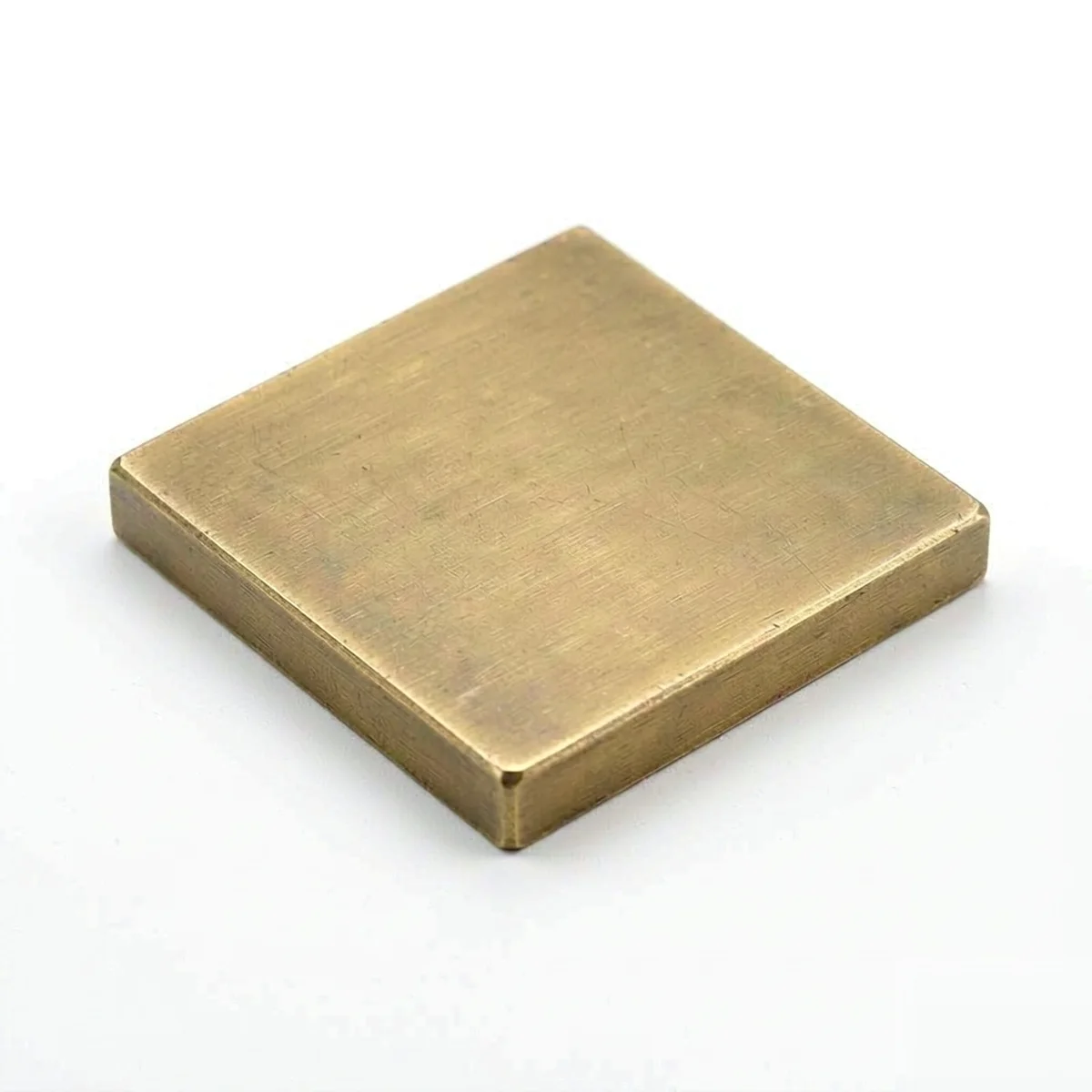 1Pcs Solid Bronze Plate 100x100 200x200 300x300mm Block for Knife Blank DIY Metal Craft Machining Tool Parts