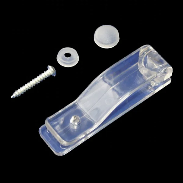 Hoge kwaliteit populaire verkoop kettingclip CSD02-C-1 monteren aan de muur voor verticale jaloezieën gordijnaccessoires Romeinse schaduwcomponent