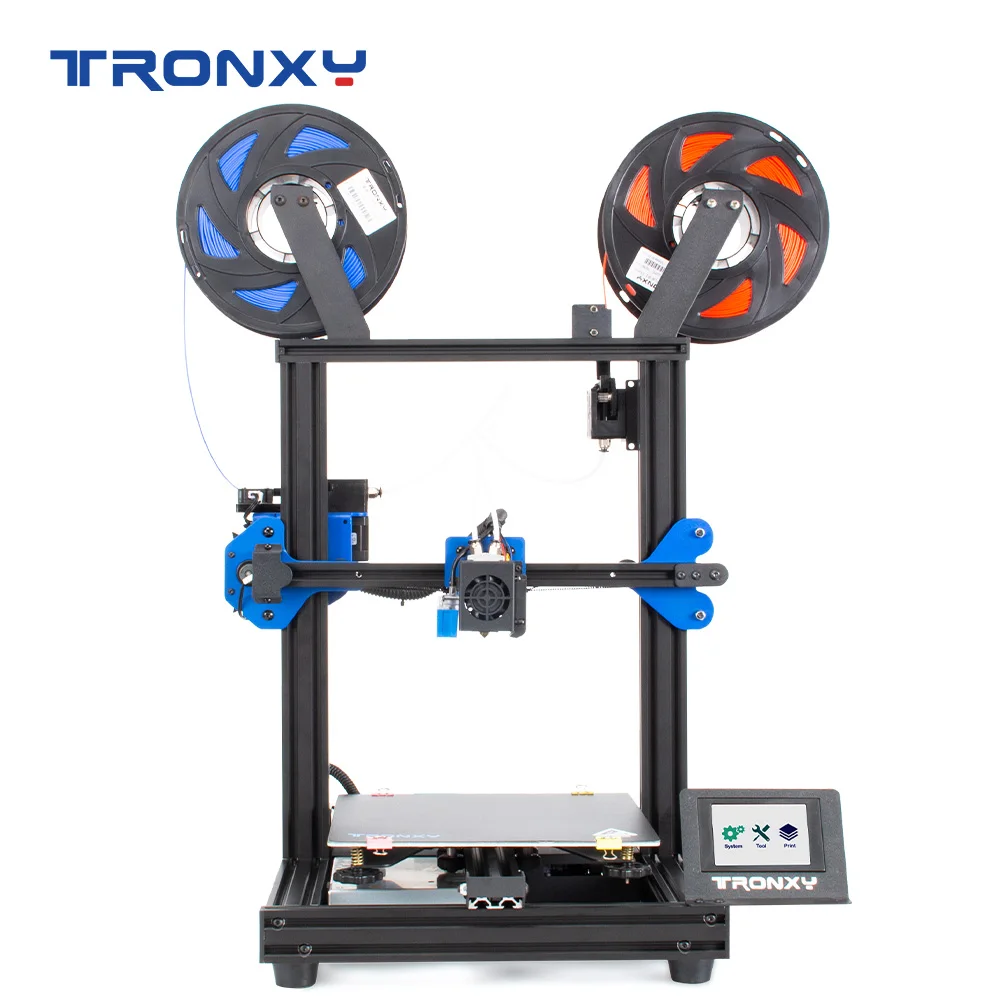 

Tronxy XY-2 PRO 2E 3D Printer High Precision Impressora I3 Impresora LCD Touch Screen Imprimante Printing Two Color