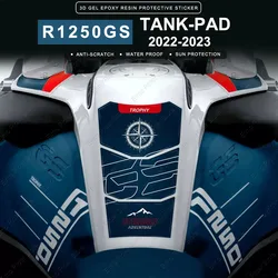 For BMW R 1250 GS ADVENTURE Trophy 2022 2023 R 1250 3D Motorcycle Resin Protective Sticker Waterproof Scratch-Resistant Stickers