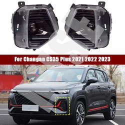 For Changan CS35 Plus 2021 2022 2023 Car Front Bumper Daytime Running Lights Fog Light Signal Lamp Assembly Auto Accessories