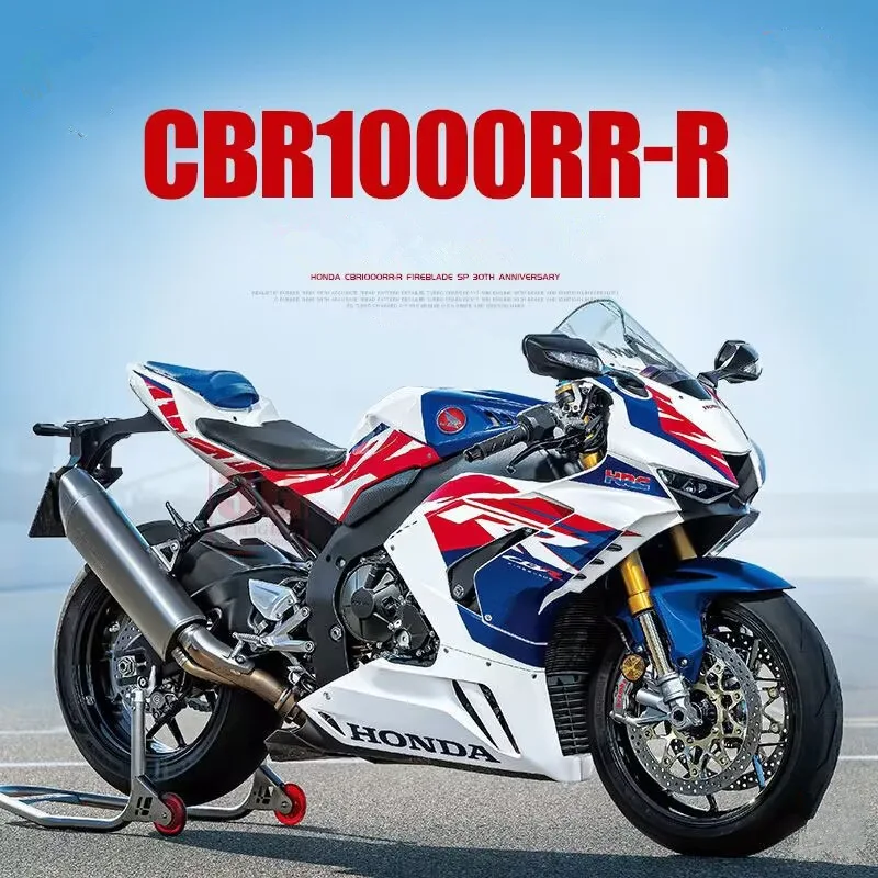 1:12 HONDA CBR 1000RR-R Fire Blade Alloy Sports Motorcycle Model Simulation Racing Motorcycle Model Sound and Light Kid Toy Gift