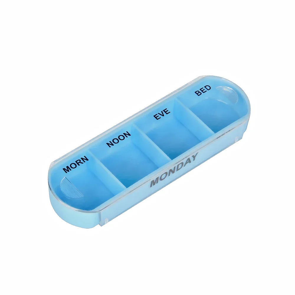 Pill Box Organizer Tablet Holder 7 Day Week Medicine Tablet Drug Holder Storage Box Pill Box Case Organizer Container Kit