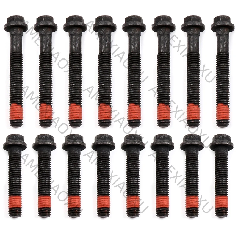 Fits for BUICK LACROSSE LESABRE LUCERNE PARK AVENUECHEVROLET CAMARO PONTIAC BONNEVILLE 3.8L Head Bolts Set ES74033 AMEXIAOXU