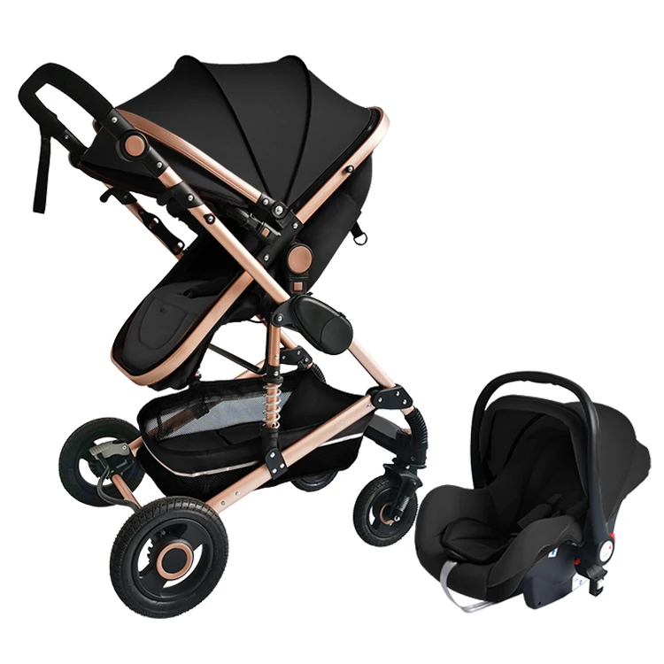 

new fashion comfort baby stroller 3 in one cheap baby stroller foldable baby stroller 3 in 1 with car seat