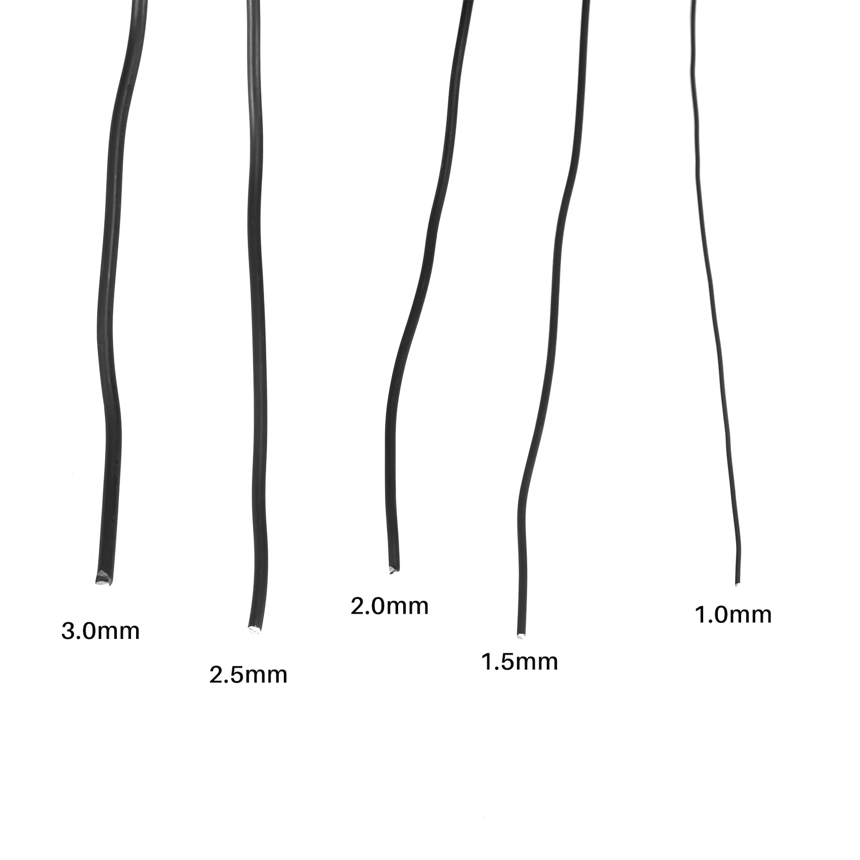 

Анодированная алюминиевая проволока для формирования бонсай B17B, стартовый набор из 5 размеров - 1.0мм, 1.5мм, 2.0мм, 2.5мм, 3.0мм (всего 147 футов) - Выберите свой цвет (5 цветов)