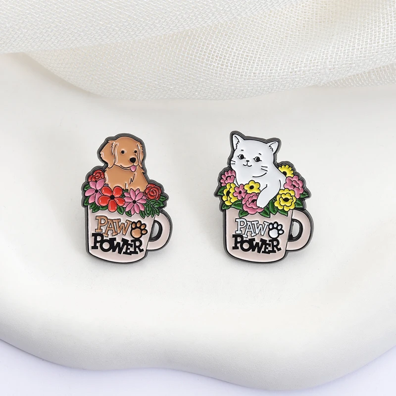 Paw Power Enamel Pi…