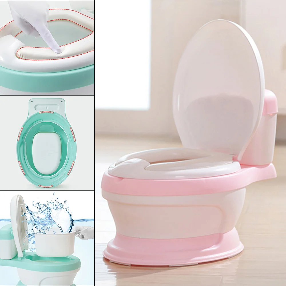 New Cartoon Children's Pot  Style Toilet Seat Potty For Kids Training Seat Boy Girl Baby Travel Potty Kids Training Potty Toilet