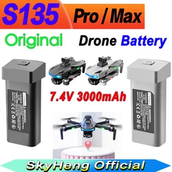 Original S135 Drone Battery 7.4V 3000mAh 30min Battery life For S135 PRO Dron S135 ProMAX Dron Accessories Parts