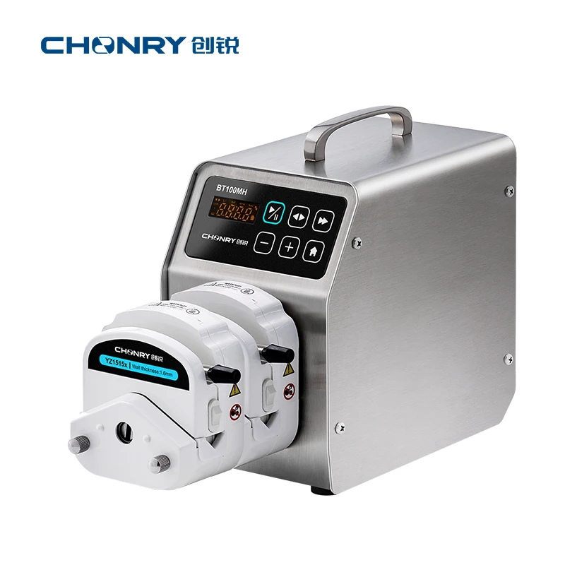 H-YZ2515x Clear Interface Peristaltic Pump Food Industry 100rpm Low Flowrate Peristaltic Pump