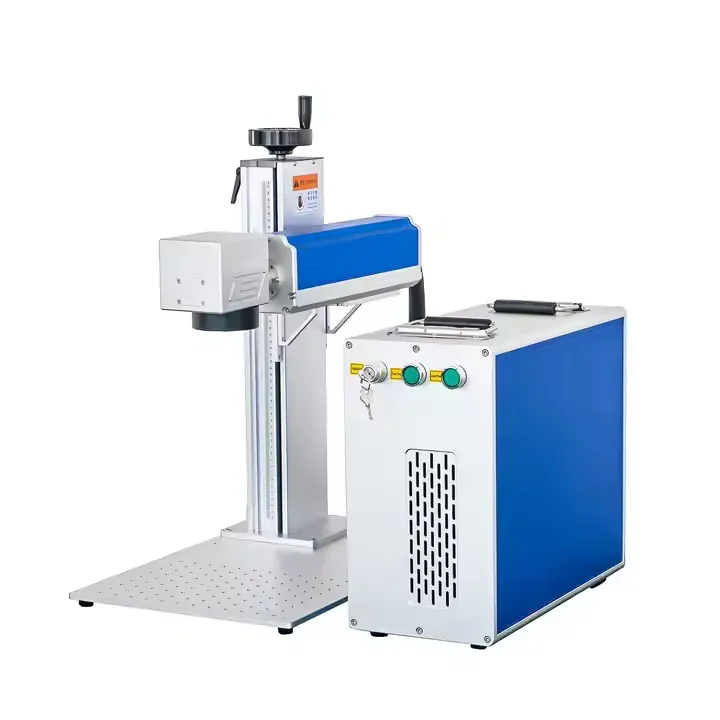 

In Stock 20w 30w 50w 100w Desktop Portable Split Fiber Marking Machine for Jewelry Inside Ring Engraving