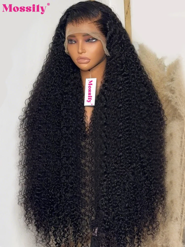 

250 Density Curly Wigs 13x6 HD Lace Frontal Wig Human Hair 30 Inch Brazilian Loose Deep Wave 5x5 Closure Glueless Wig For Women