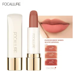 FOCALLURE-Rouge à Lèvres 16 Nuances 256, Naturel, Super Doux, Baume Jules Glaze Imperméable, miles, Haute Pigment, Cosmétiques, Maquillage