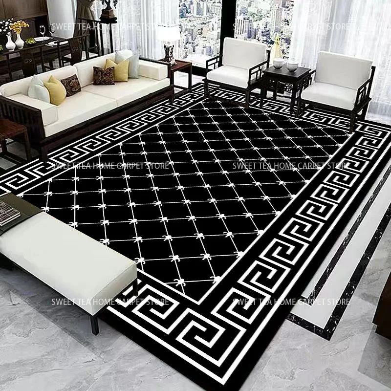 Nordic Light Luxury Living Room Rugs Modern Simplicity Style Bedroom Carpet Room Decor Non-slip Floor Mats Big Size 200x300