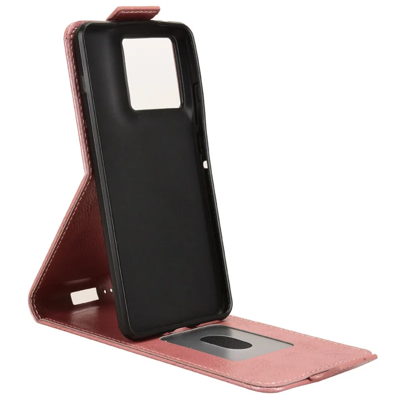 لهاتف موتورولا موتو إيدج 70 5G حافظة عمودية قابلة للطي ريترو صديقة للبشرة غطاء كامل حامل بطاقة لهاتف موتو X70 اير 5G أكياس الهاتف #4