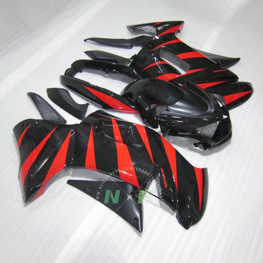 Injection Fairing Kit Ninja650R 2006 2007 2008 Injection Motorcycle Set Fairings for Kawasaki ER-6F 06 07 08 - view 3
